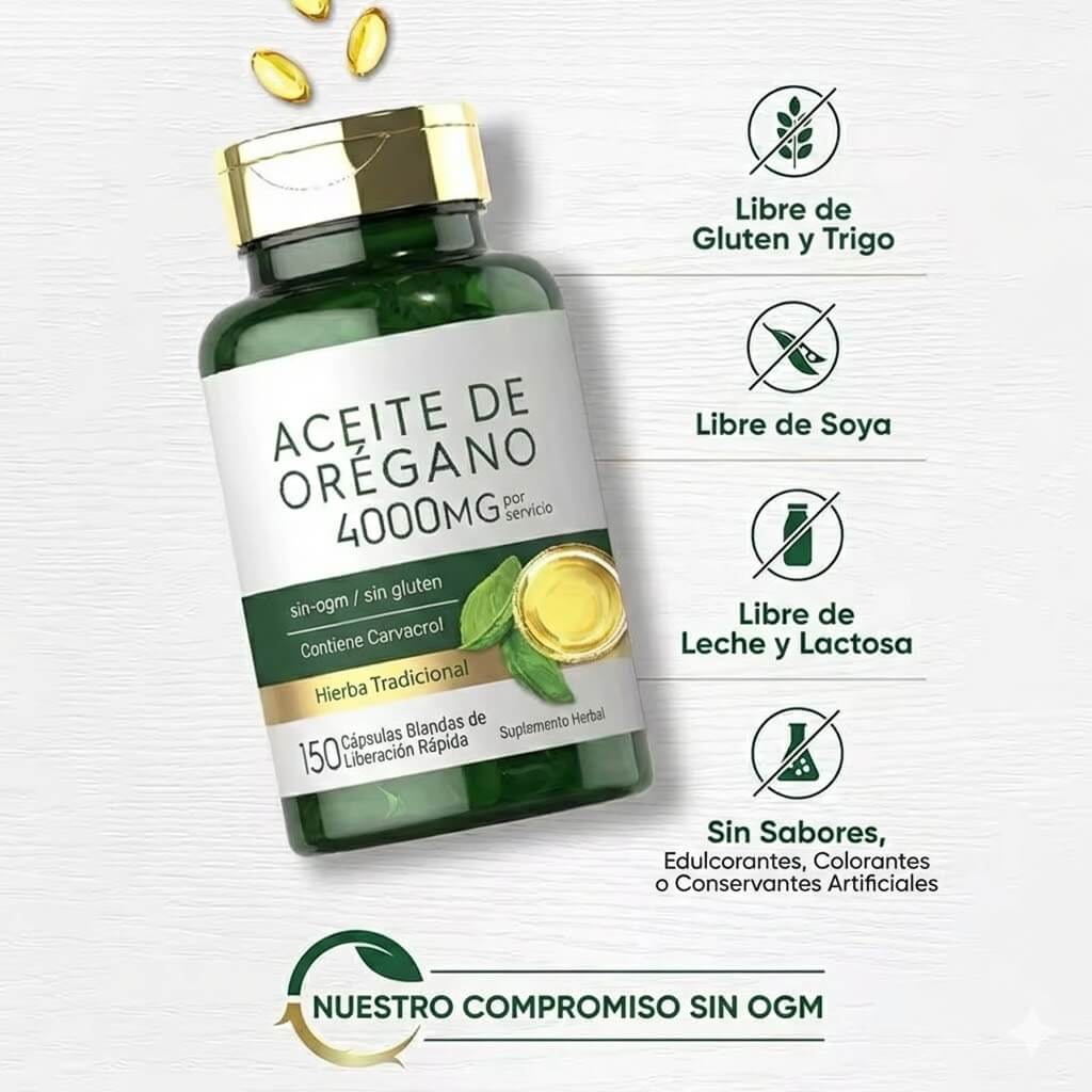 OFERTA 2X1 Oil of Oregano 4000 mg 🌿